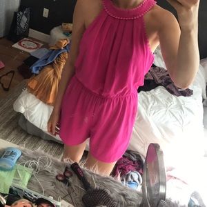 Pink romper